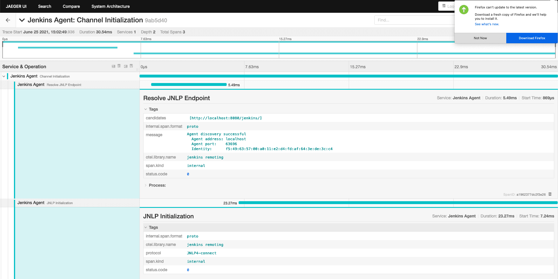 jaeger span visualization