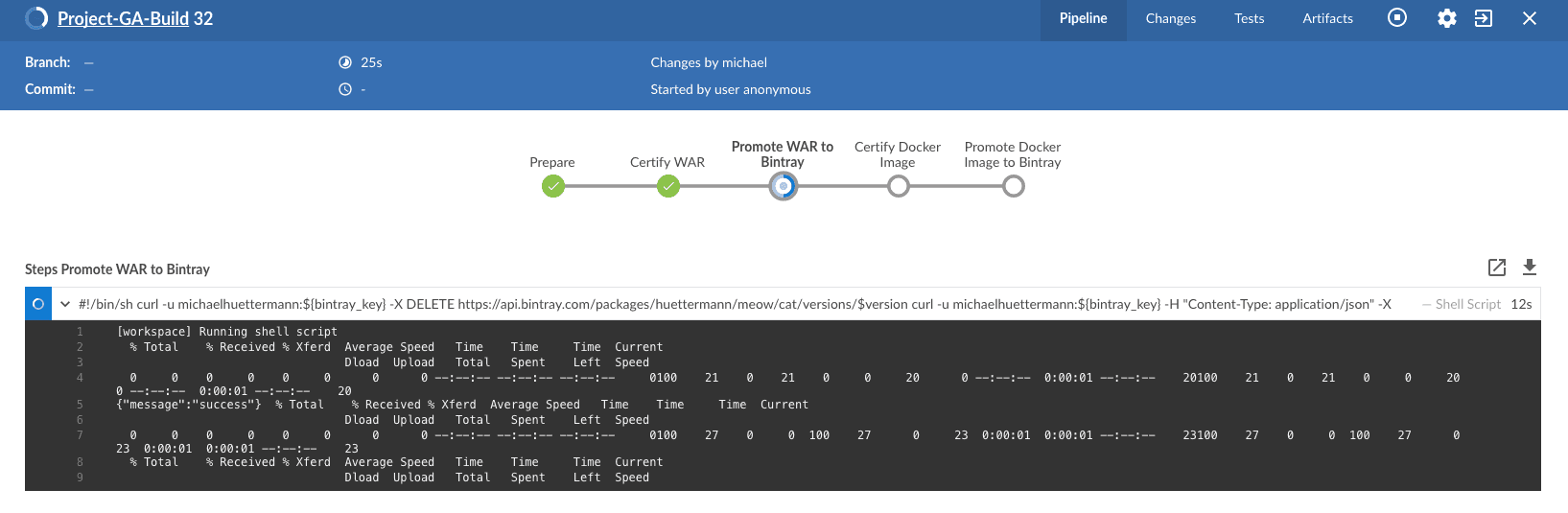 Promotion to GA is running … 06